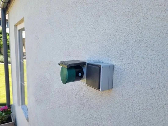 HAS880V2 2x Slimme stekker WiFi plug met digitale timer 16A- Tijdschakelaar - Energie besparing - Werkt met Google Home en Alexa - Voor buiten