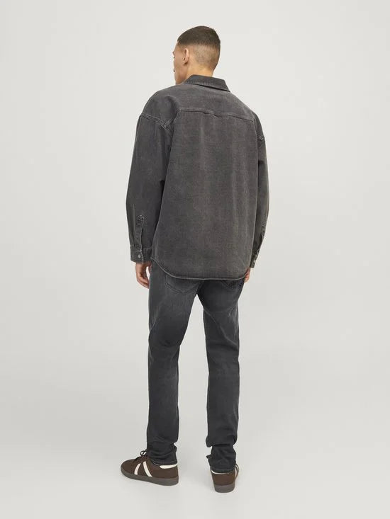 JACK & JONES Glenn Fox slim fit - heren jeans - zwart denim