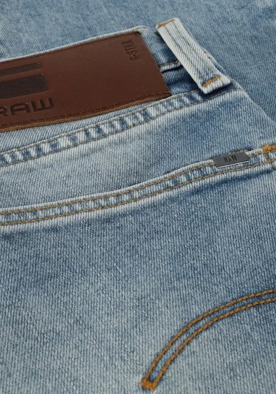 G-Star Raw 3301 Regular Tapered Jeans Heren - Broek - Lichtblauw - Maat 30/30