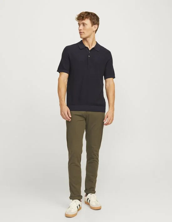 JACK & JONES Marco Fury slim fit - heren chino - groen