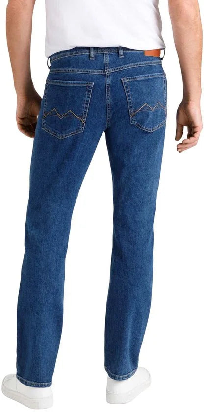 Mac Arne Jeans Light Used Blue - Maat W 32 - L 34 - Heren