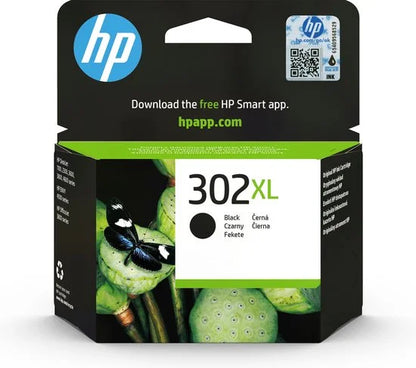 HP 302XL - Inktcartridge - Origineel - Zwart