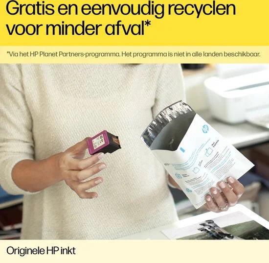 HP 302XL - Inktcartridge - Origineel - Zwart