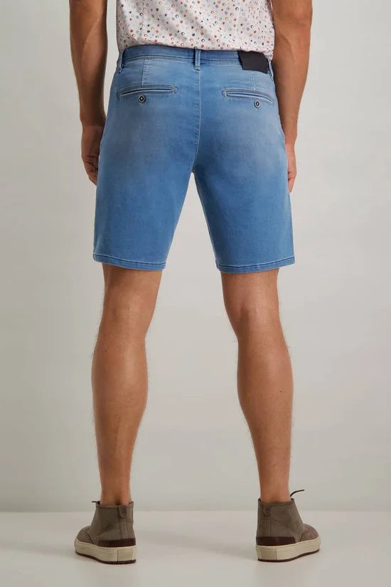 State of Art - Denim Shorts Blauw - Heren - Maat 40 - Regular-fit