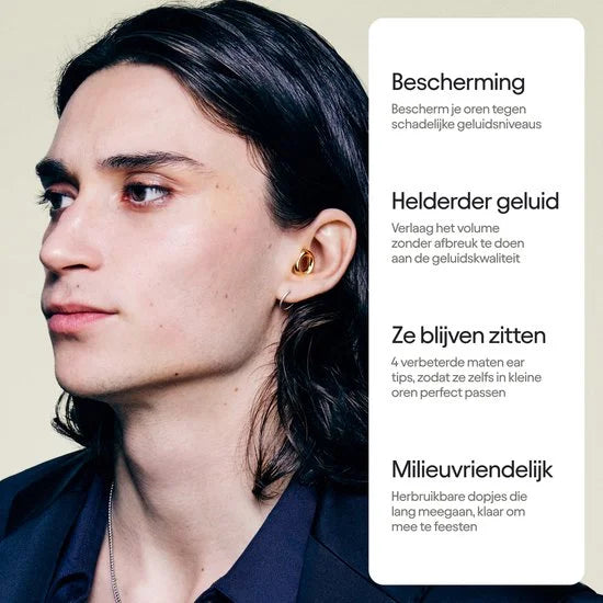 Experience 2 – Oordopjes Festival en Feesten met geluidsdemping – Gecertificeerde gehoorbescherming voor concerten, festivals, feesten, clubs, l