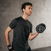 Avento Dumbbell - Halter 10 kg - Zwart/Staal