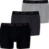 Puma Lange short - 002 Black/Grey - maat M (M) - Heren Volwassenen - Katoen/elastaan- 701226820-002-M