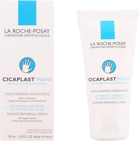 La Roche-Posay Cicaplast Handcrème - voor Droge, Geïrriteerde Handen met Kloven - 50ml
