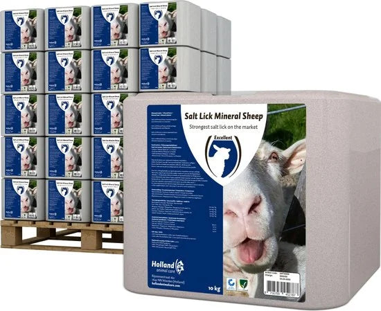 Excellent Liksteen 10 kg - Liksteen paard - Mineralen liksteen - Liksteen schaap - Rotszout