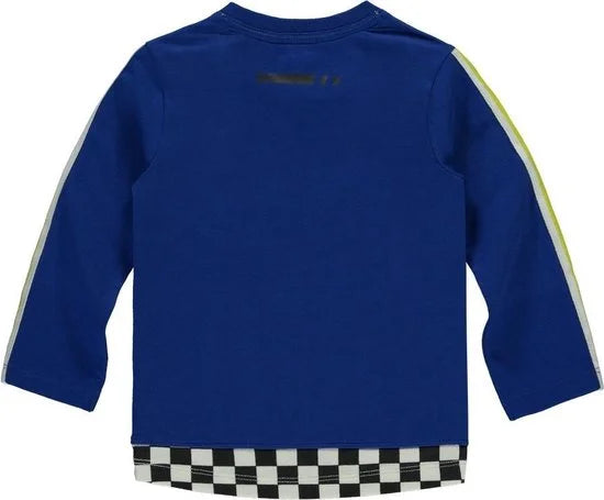 Quapi longsleeve Valdemar fast blue
