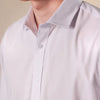 BRASJAS wit overhemd heren - Slim fit - Maat M