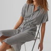 VERO MODA - VMBUMPY SS CALF SHIRT DRESS WVN GA NOOS - Dames - Maxi jurken