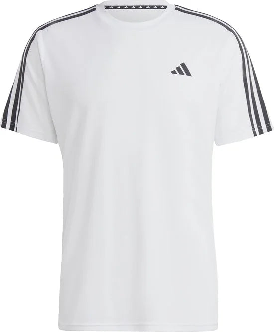 adidas Performance Train Essentials 3-Stripes Training T-Shirt - Heren - Wit- XL