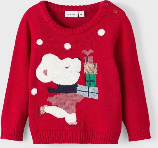 Name It meisjes trui Rakul jester red