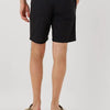 Anerkjendt Aklt James Cot/linen Ela Shorts Broeken Heren - Zwart - Maat S