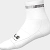 Alé Socks Logo Q-Skin - Wit-zwart - 40-43