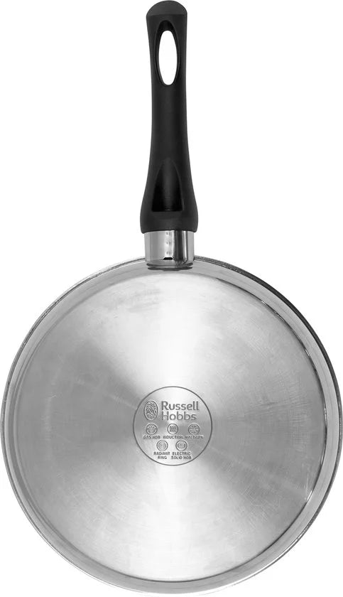 Russell Hobbs 24 cm Koekenpan – Antiaanbaklaag – RVS – Inductie Geschikt – Vaatwasmachinebestendig