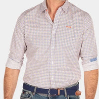 NZA | Overhemd Stretch Gebloemd | Heren | L