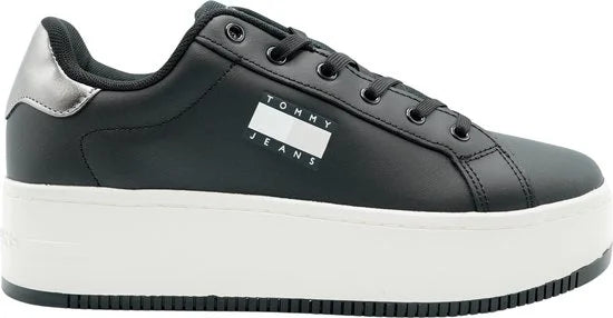 Tommy Hilfiger TJW Flatform Dames Sneaker - Warm Stone - Maat 39