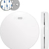 Easeware ES-1 Ultra Dunne Rookmelder met 10 jaar batterij - Inclusief Schroefoze Montage - Brandmelder - Rookdetector - Voldoet aan Norm