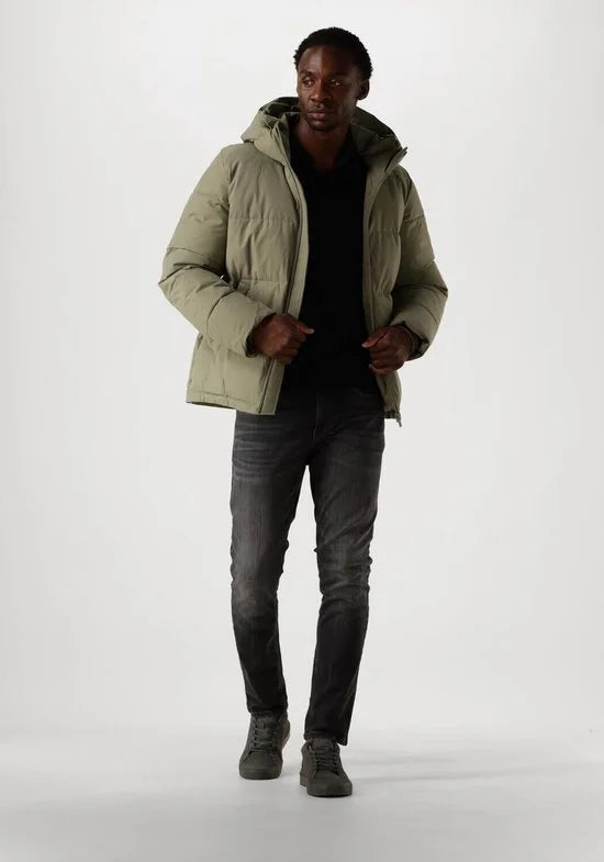 Elvine Bjarne Jassen - Winterjas - Groen - Maat L