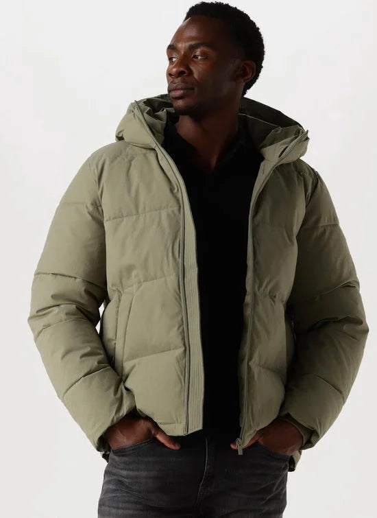 Elvine Bjarne Jassen - Winterjas - Groen - Maat L