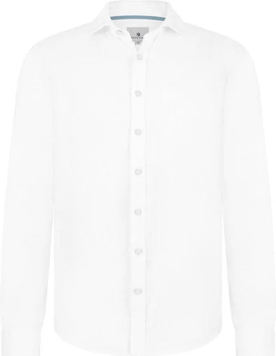 State of Art - Overhemd Linnen Wit - Heren - Maat 3XL - Regular-fit