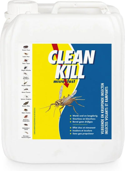 Clean Kill Micro-Fast - Insecticide Spray - 2,5 L