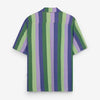 A-dam Stripe Purple - T-Shirt - Organisch Katoen - Korte Mouwen - Regular Fit - T-shirts - Heren - Mannen - Paars