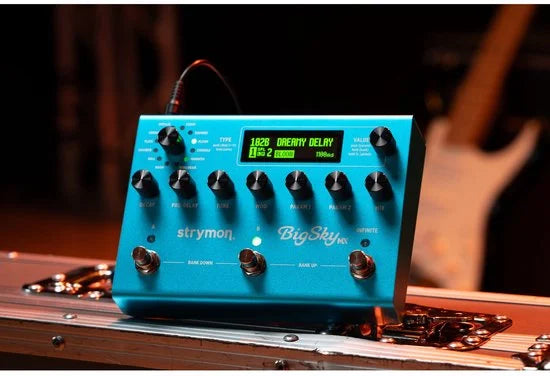 Strymon Big Sky MX - Dual engine multi reverb - Blauw