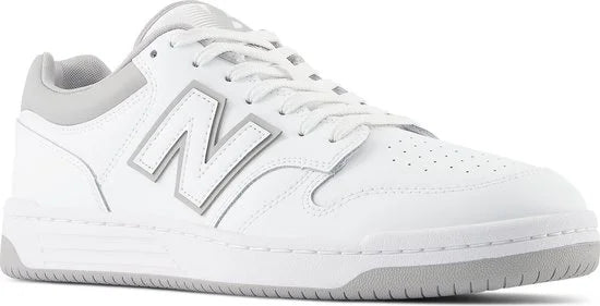 New Balance BB480 Unisex Sneakers - WHITE
