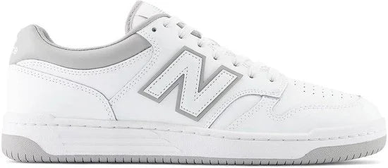 New Balance BB480 Unisex Sneakers - WHITE