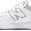 New Balance BB480 Unisex Sneakers - WHITE