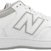 New Balance BB480 Unisex Sneakers - WHITE
