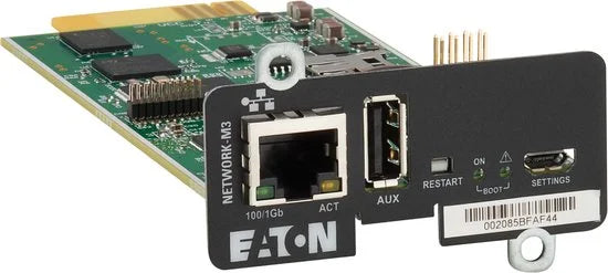 Eaton NETWORK-M3 netwerkkaart Intern Ethernet 1000 Mbit/s
