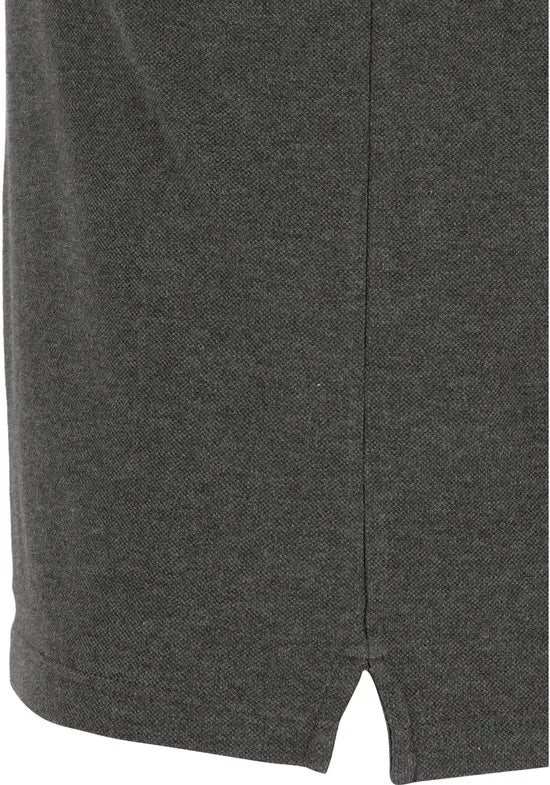 Lacoste Slim Fit polo - donkergrijs melange