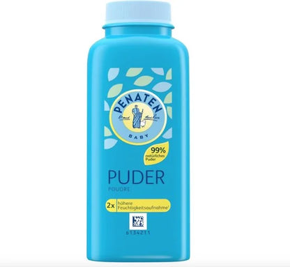 Natuurlijk babypoeder met aloë vera en vitaminen - 1 x 100 g - Beschermt de gevoelige huid - Vochtopnemend en houdt de huid droog - 99