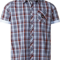 Charles Colby | Duke Beltram Overhemd Korte Mouw | Heren | XL