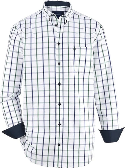 Babista herren Overhemd - 41/42 - groen