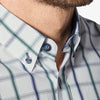 Babista herren Overhemd - 41/42 - groen