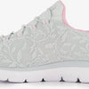 Skechers Summits Good Taste dames sneakers grijs - Maat 41 - Extra comfort - Memory Foam