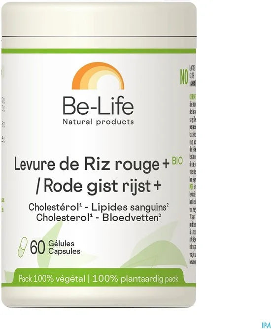 Gist Rode Rijst Bio Be Life Caps 60