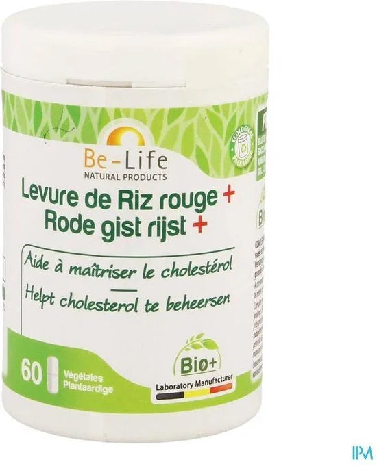 Gist Rode Rijst Bio Be Life Caps 60