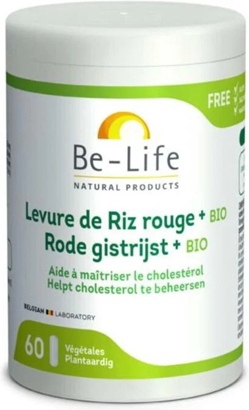 Gist Rode Rijst Bio Be Life Caps 60