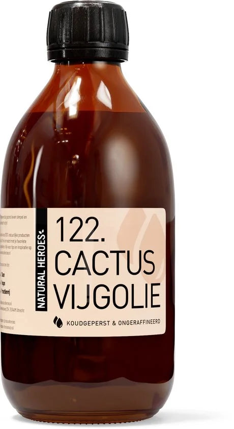 Natural Heroes - Cactusvijgolie (Koudgeperst & Ongeraffineerd) 300 ml