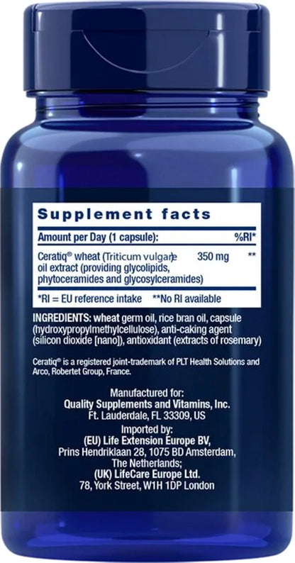 Life Extension Huidondersteunende ceramiden (30 capsules)