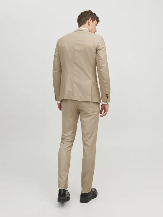 JACK & JONES Solaris Trouser regular fit - heren pantalon - beige