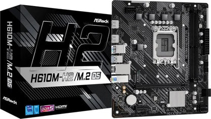 Asrock H610M-H2/M.2 D5 Intel H610 LGA 1700 micro ATX