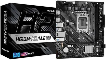 Asrock H610M-H2/M.2 D5 Intel H610 LGA 1700 micro ATX