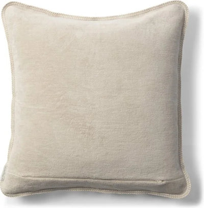 Riviera Maison Kussenhoes, Kussensloop, Sierkussen met logo - RM Logo Pillow Cover 60x60 - grijs - Katoen